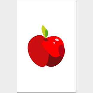 Apple (deconstructed a little) Posters and Art